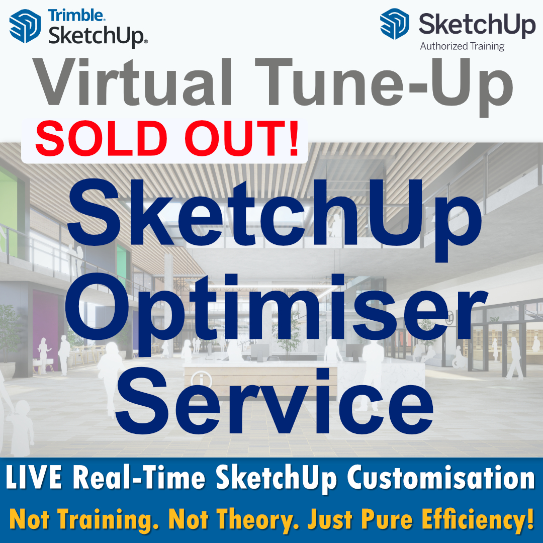 SeeIt3D's tweet photo. SOLD OUT 🚀

Another SketchUp Optimiser Tune-Up for Architecture booked

For new/ existing users alike, this is about sharper setup, cleaner workflow, better habits, and more control in real-world architectural projects.

the workflow 3D way.  https://t.co/f0SBMZVDeA

#SketchUp https://t.co/Yf5XqBCF8M