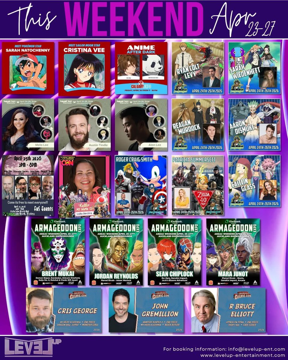 Level Up Entertainment VO tweet media