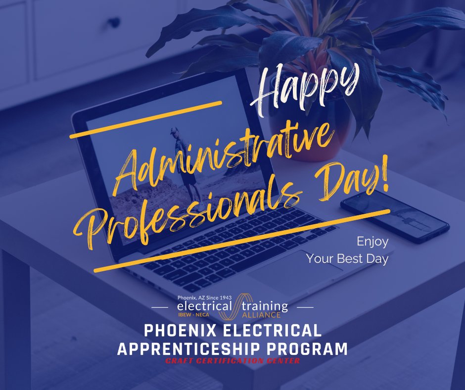 JatcPhoenix's tweet photo. Happy Admin Day! 🎈 We greatly appreciate everything they all do to keep our offices organized, on track, and running smoothly—you are truly invaluable! https://t.co/25IUV4psqP