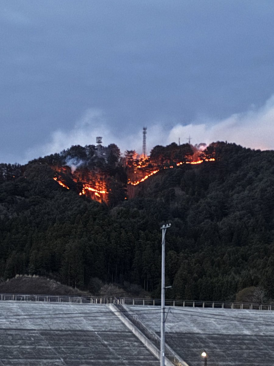 coolkoshi's tweet photo. 火事が酷くなって来ました❗️
風が海側から吹いて来た為、町中が煙と灰が飛んで来てます😷 https://t.co/wzsrN4k7Nh
