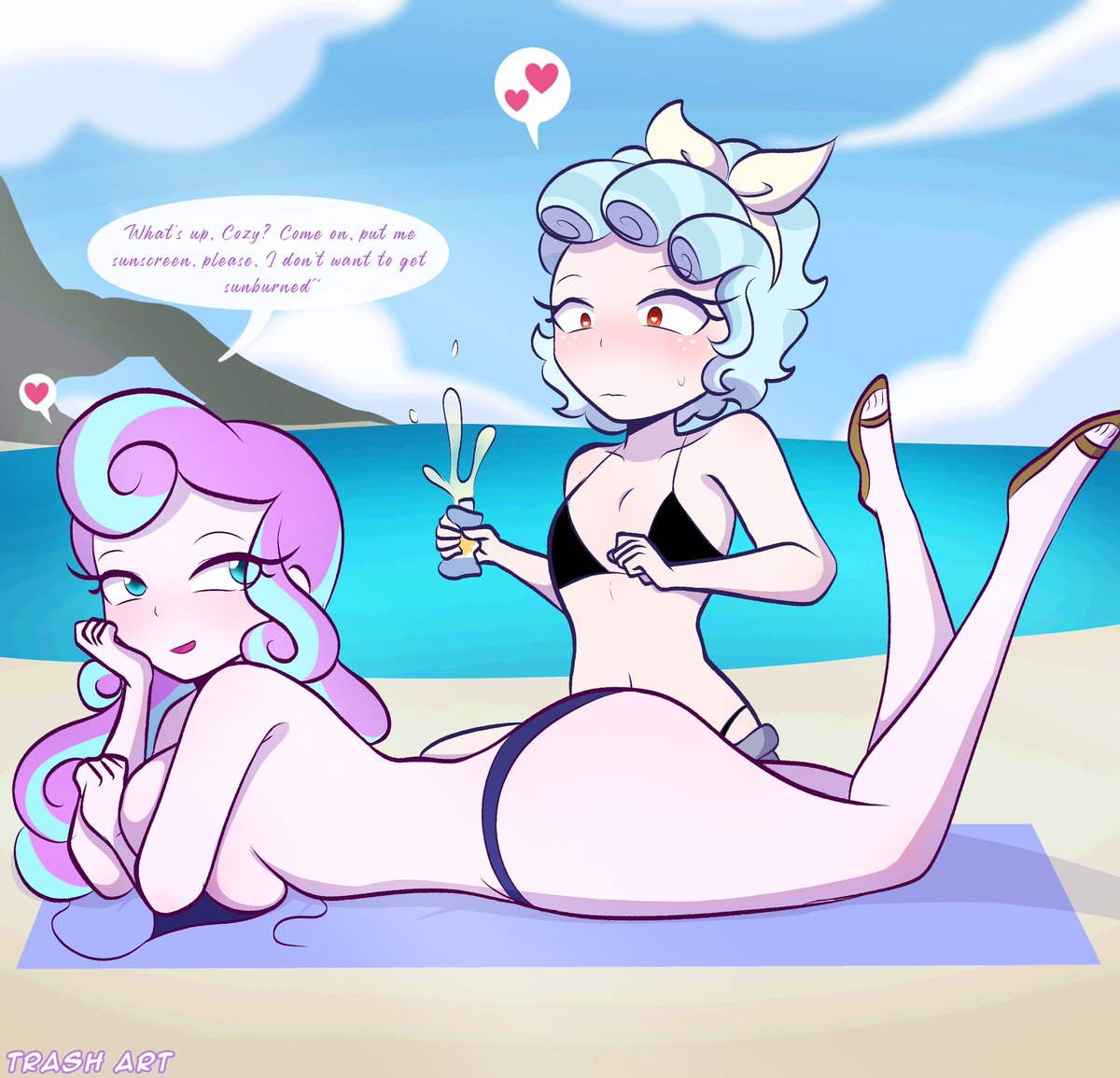 Beach Day 💜✨
Pt. 2
#mlp #mlpfim