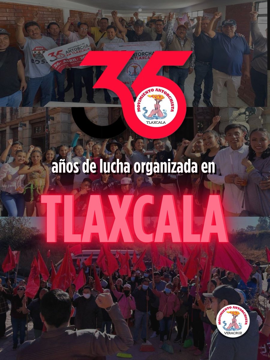 El domingo 26 de abril, Tlaxcala será testigo de la fuerza de Antorcha. Me sumo al reconocimiento de su liderazgo y a la necesidad de seguir organizando a los mexicanos. Cambiar la vida de millones empieza con eventos como este.
#35AñosDeLuchaOrganizada