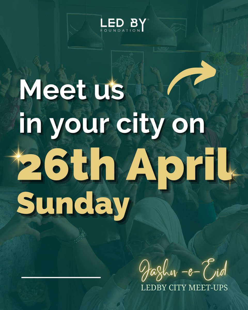 LedByFoundation's tweet photo. CALLING ALL THE AMBITIOUS AND CREATIVE WOMEN ACROSS INDIA

LedBy Foundation is beyond excited to bring back our most loved annual celebration, and this time, it’s bigger, brighter, and happening across 16 cities in India

‼️ RSVP now to confirm your spot: https://t.co/rEk337OgK9 https://t.co/V268jZLDWU