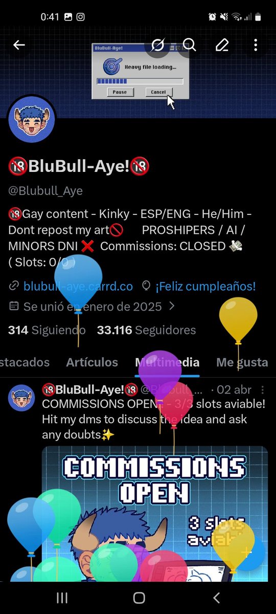 🔞​BluBull-Aye!🔞​ tweet media