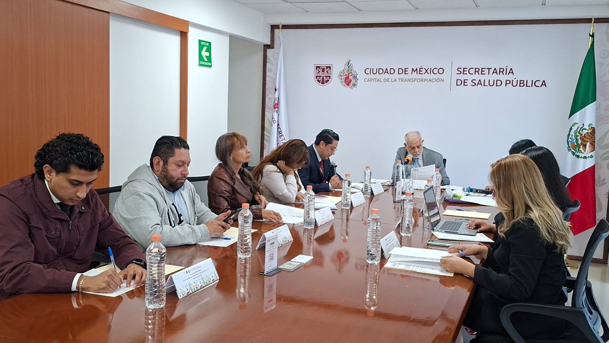 Secretaría de Salud Pública de la Ciudad de México tweet media