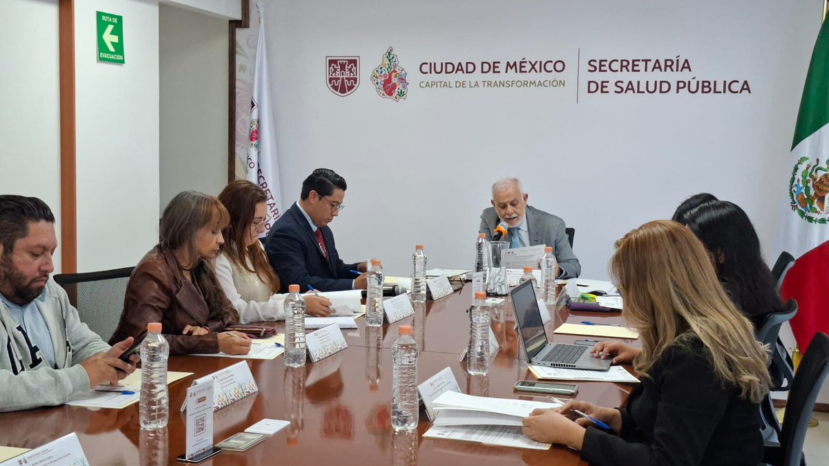 Secretaría de Salud Pública de la Ciudad de México tweet media