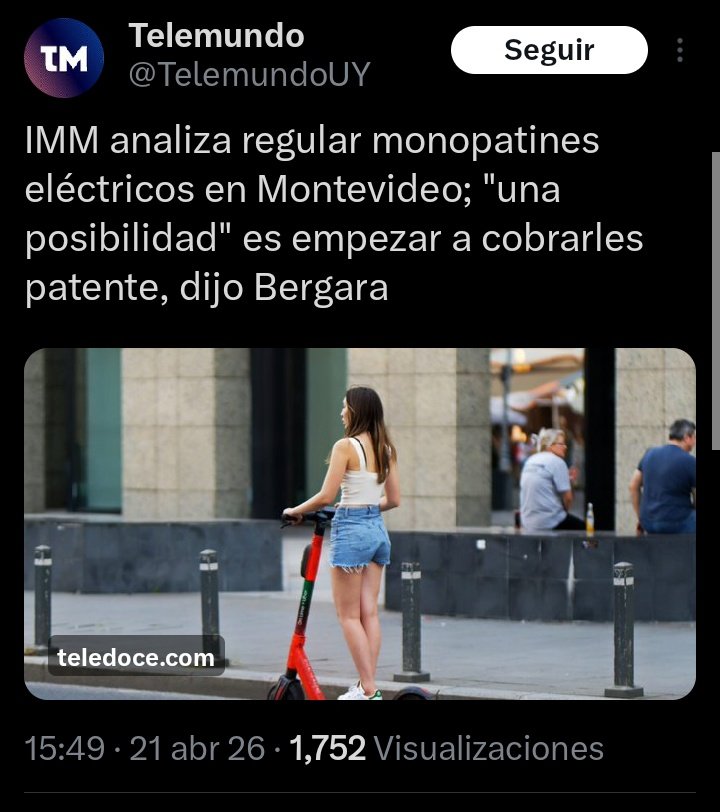 AltaFachaUy's tweet photo. A este hilo de "cómo te digo una cosa te digo la otra", ahora le sumamos el cobro y no cobro de patente a los monopatines. 

#NoEstabanPreparados
#ElGobiernoTeMintió https://t.co/pCgAlxCNkb