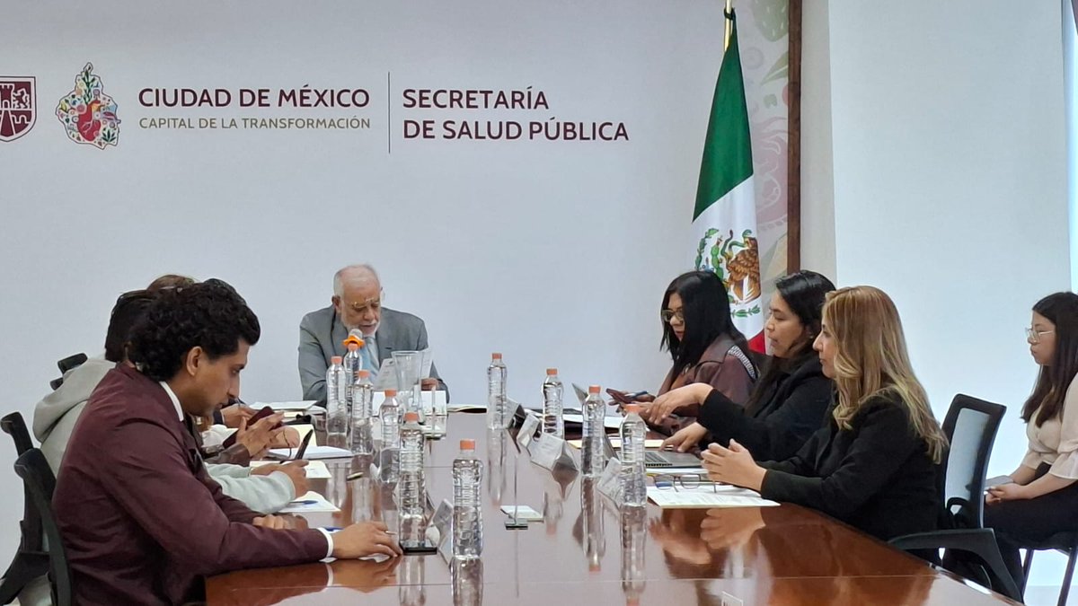Secretaría de Salud Pública de la Ciudad de México tweet media