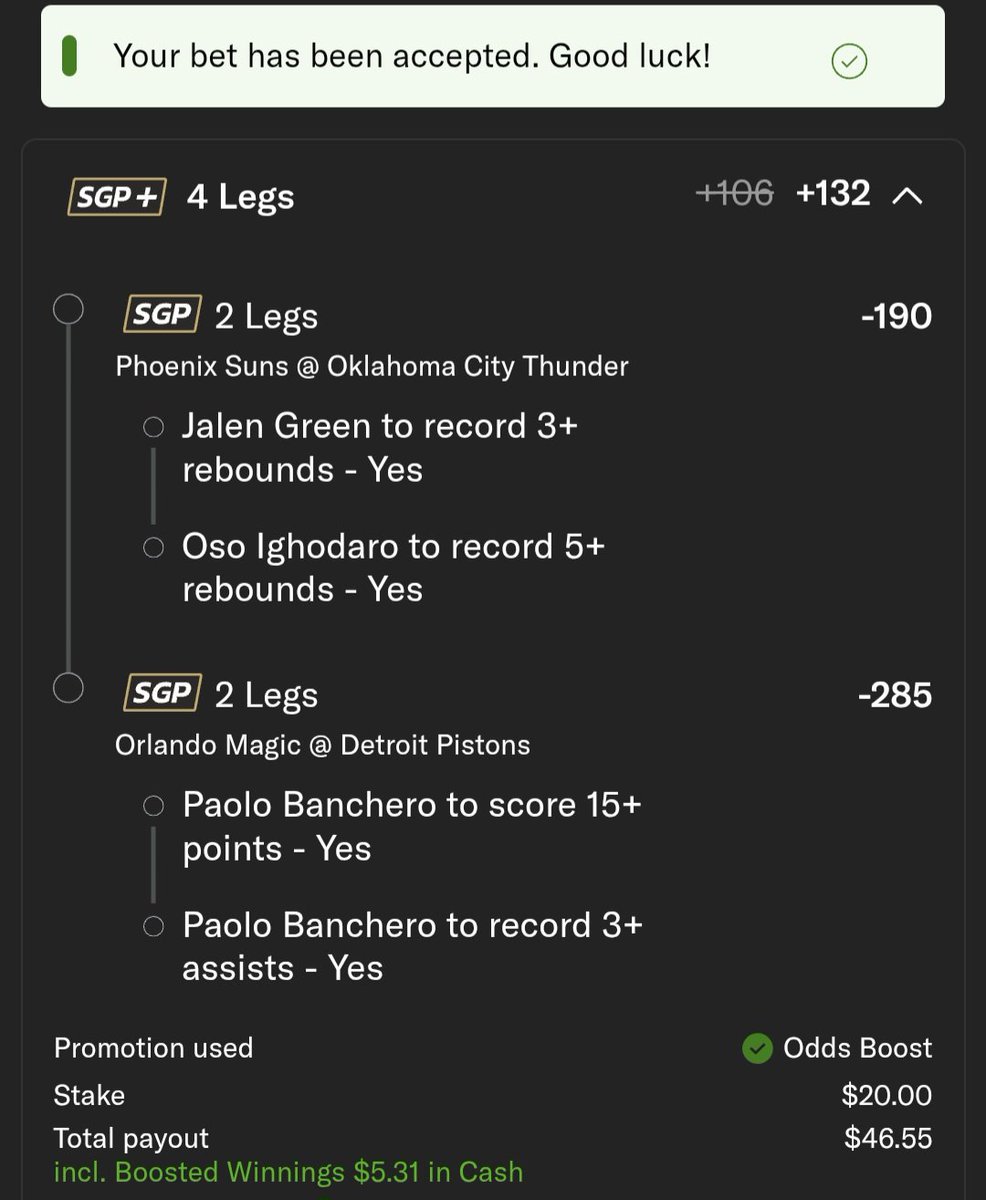 TIMMYonTILT's tweet image. NBA 25% Boost on BetMGM! Bet 2 units to win 2.66 units. #Gambling𝕏 #BetMGM #NBA