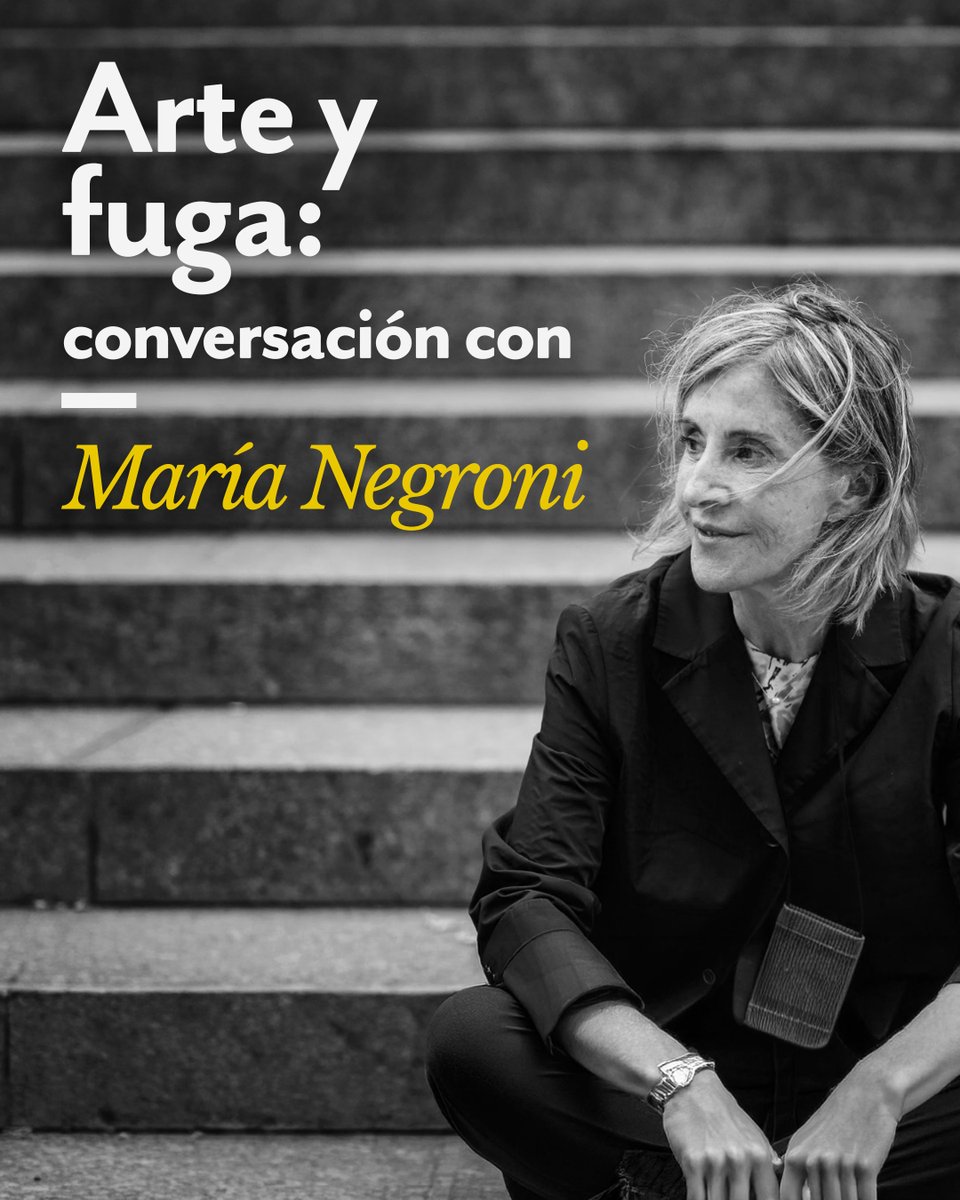 IIFL_UNAM's tweet image. 📢 Es mañana: Arte y fuga: conversatorio con María Negroni. Un encuentro dedicado a reflexionar sobre la escritura como un territorio en constante desplazamiento.

⌚ Aula Magna, IIFL
💻 Transmisión en vivo a través de #FacebookLive y por el canal de #YouTube IIFL Streaming