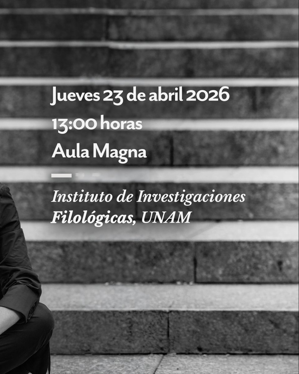 IIFL_UNAM's tweet image. 📢 Es mañana: Arte y fuga: conversatorio con María Negroni. Un encuentro dedicado a reflexionar sobre la escritura como un territorio en constante desplazamiento.

⌚ Aula Magna, IIFL
💻 Transmisión en vivo a través de #FacebookLive y por el canal de #YouTube IIFL Streaming