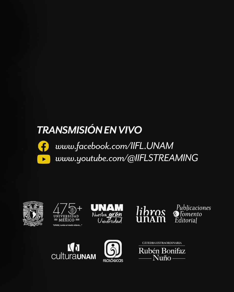 IIFL_UNAM's tweet image. 📢 Es mañana: Arte y fuga: conversatorio con María Negroni. Un encuentro dedicado a reflexionar sobre la escritura como un territorio en constante desplazamiento.

⌚ Aula Magna, IIFL
💻 Transmisión en vivo a través de #FacebookLive y por el canal de #YouTube IIFL Streaming