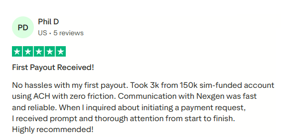 Nexgen ProTrader Funding tweet media