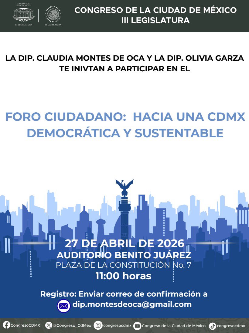 Claudia Montes De Oca tweet media