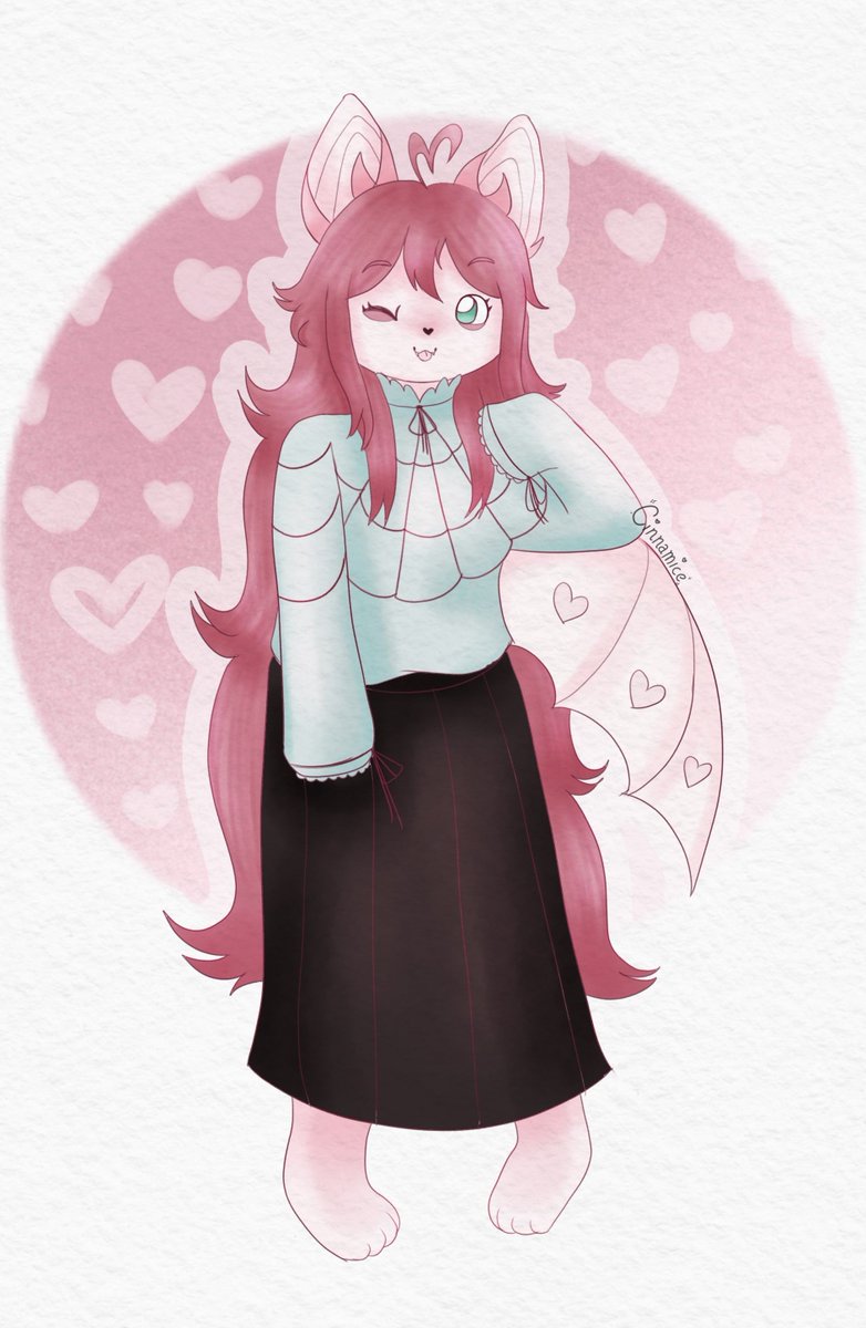 Artfight attack for vimmi on TH! #artfight #furryart #commissionsopen