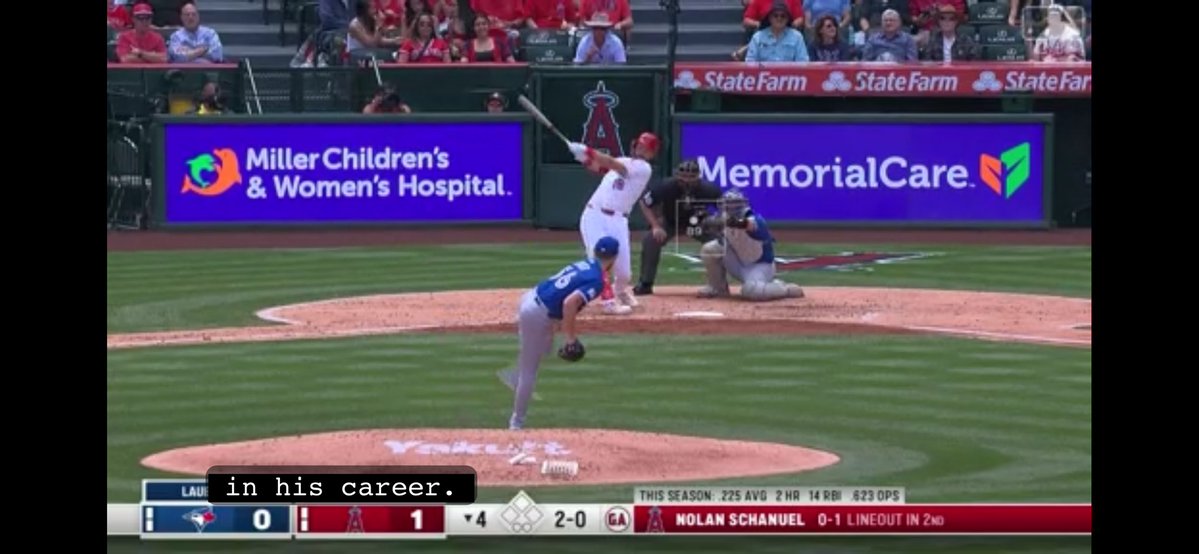 proowls's tweet image. 4/22: Former @FAUBaseball star @NSchanuel was 2/4 with 2 Hits (22), 1 Double (4), 1 Home Run (3), 2 Runs (8), and 4 RBI (18) for the @Angels! #FAUBaseball #FAU #Angels #OwlNation #OWLin #WinningInParadise #WIP