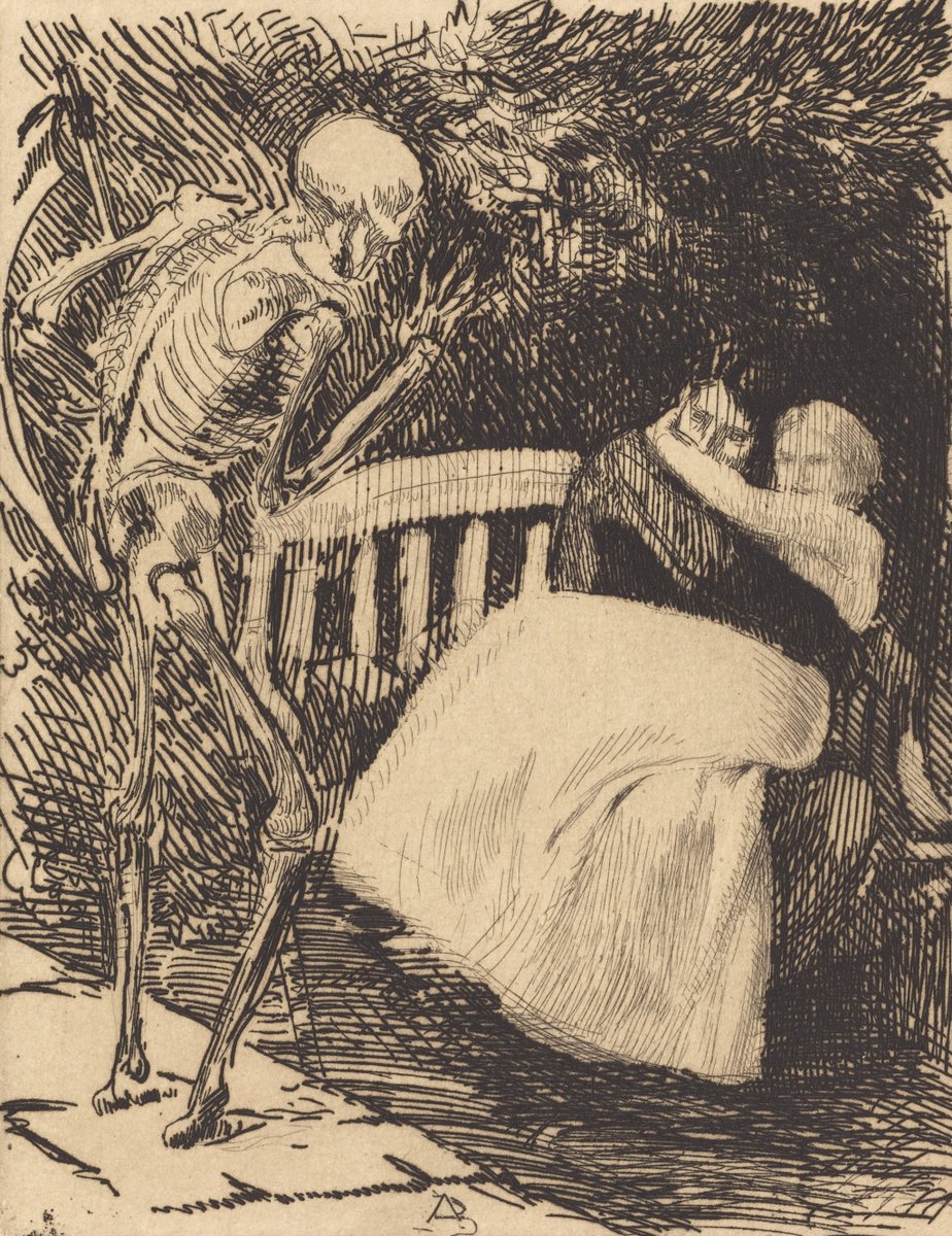 WadeRog92024938's tweet image. Albert Besnard.

#AlbertBesnard #Death #MementoMori