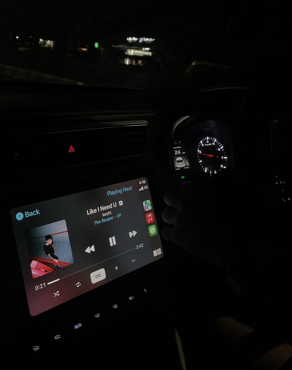 Midnight drives hit different