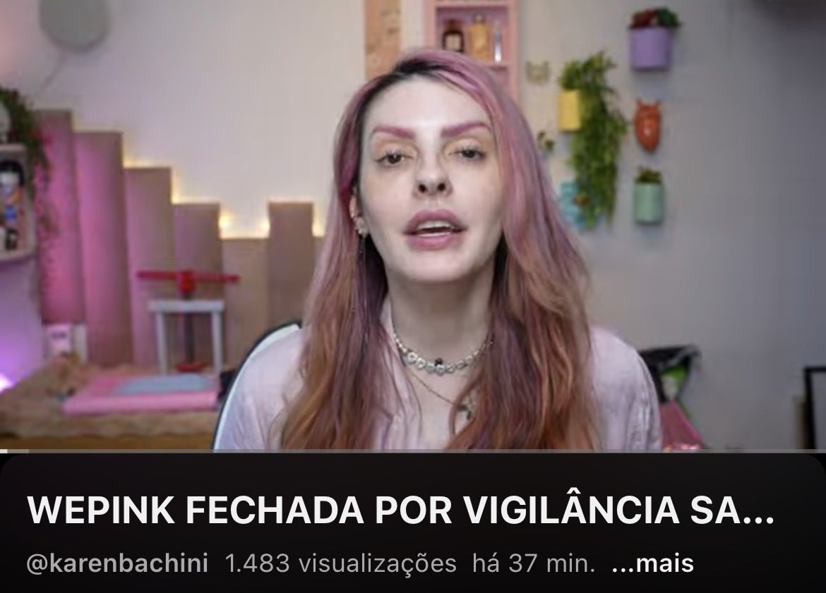 KAREN BACHINI ATACA NOVAMENTE KKKKKKKKKKKKKKKKKKK SOCORRO