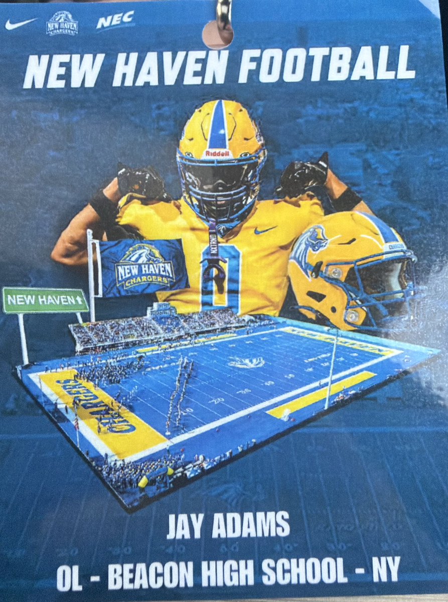 JayAdams_72's tweet photo. Thank you to @GuilfoyleCoach for the amazing experience at the University of New Haven junior day/spring game. Hope to be back soon! https://t.co/KhwWn8azNE