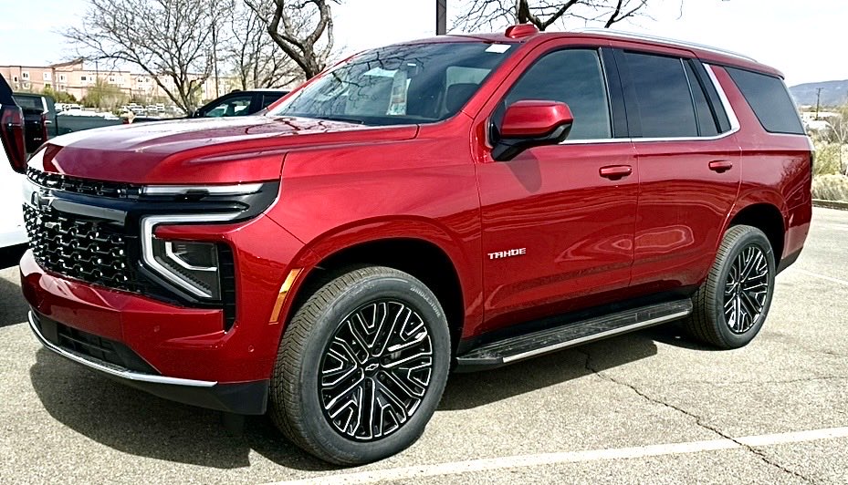 chevycadillacsf's tweet image. Ready to upgrade your everyday &amp;amp; #save up to $1,648? The 2026 #Chevy Tahoe delivers bold style, big capability, &amp;amp; the presence you want in an SUV. See the stunning Radiant Red Tahoe LS #today &amp;amp; drive home your next‑level #ride @chevycadillacsf: chevroletofsantafe.com.
#Chevrolet