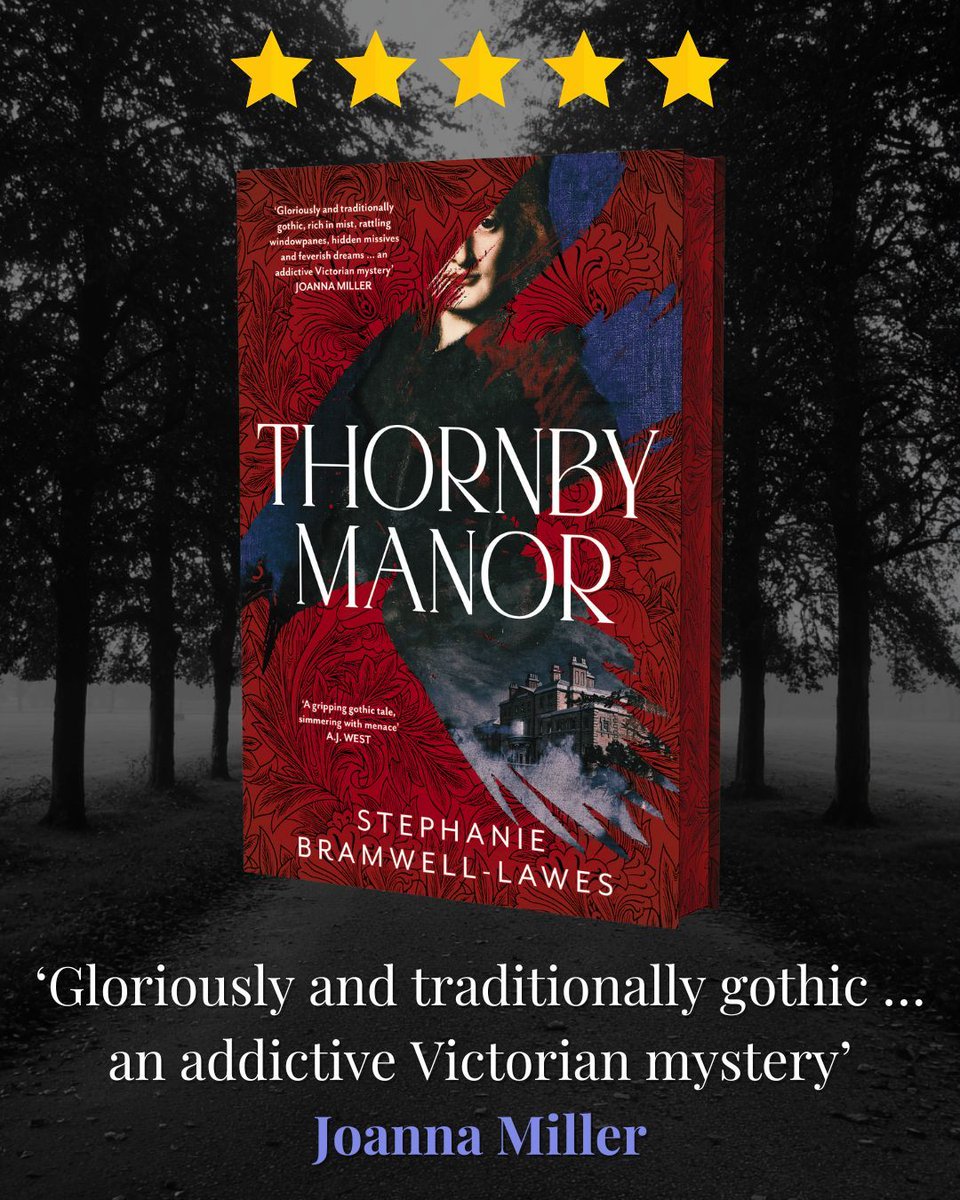 OrendaBooks's tweet image. 🖤IT'S PUBLICATION DAY!🖤

Happy #PublicationDay to the BRILLIANT @bramwelllawes for the publication of her DEBUT NOVEL #ThornbyManor🕯️🗝️ The spellbinding, intoxicating new historical mystery…

🙌 ORDER YOUR COPY NOW!🙌 
🔗geni.us/dBOXX

@ymuliterary @simonschusteruk