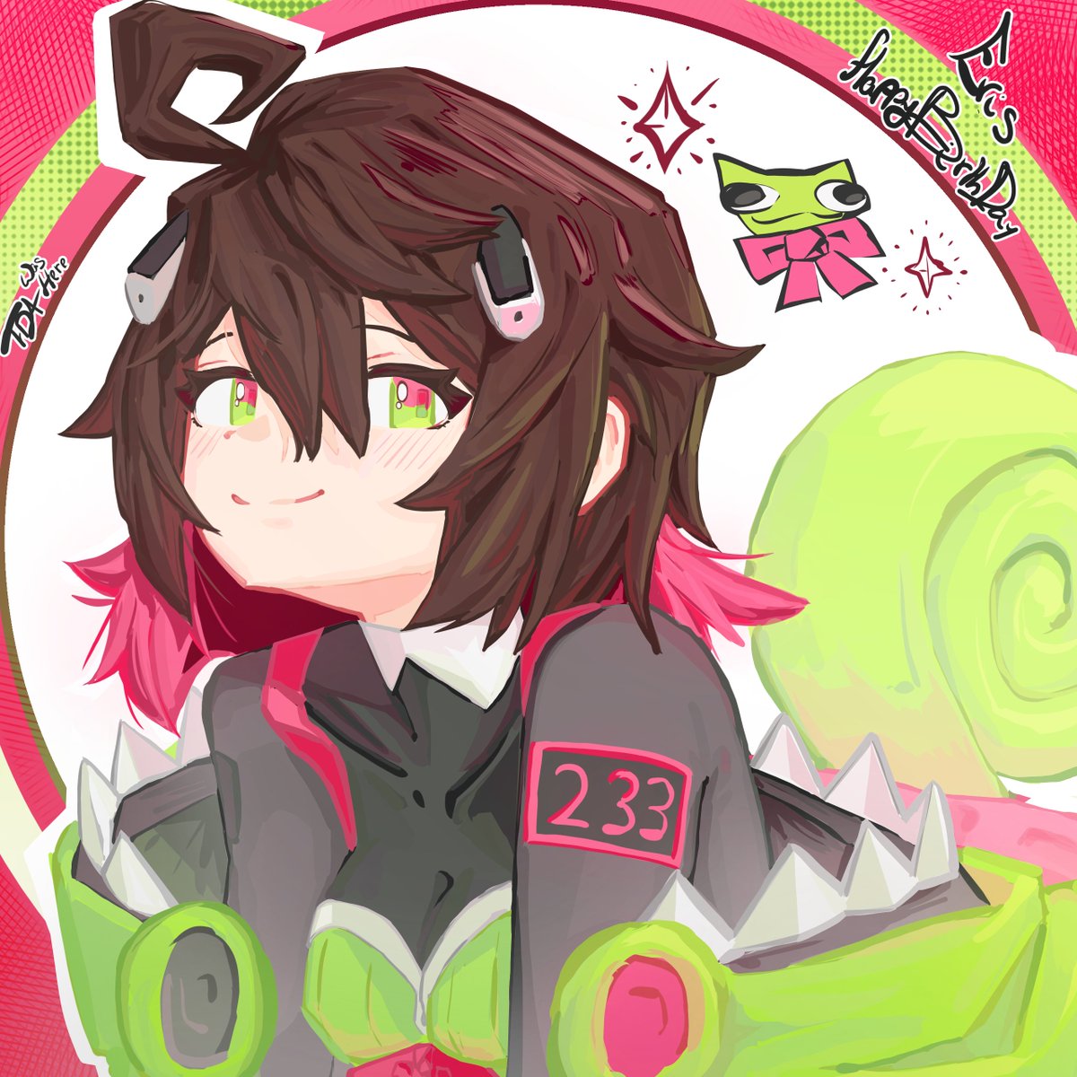 tdaishomeless's tweet photo. late gift for @233Eris 
#bwaarts https://t.co/l1IlPraXYR