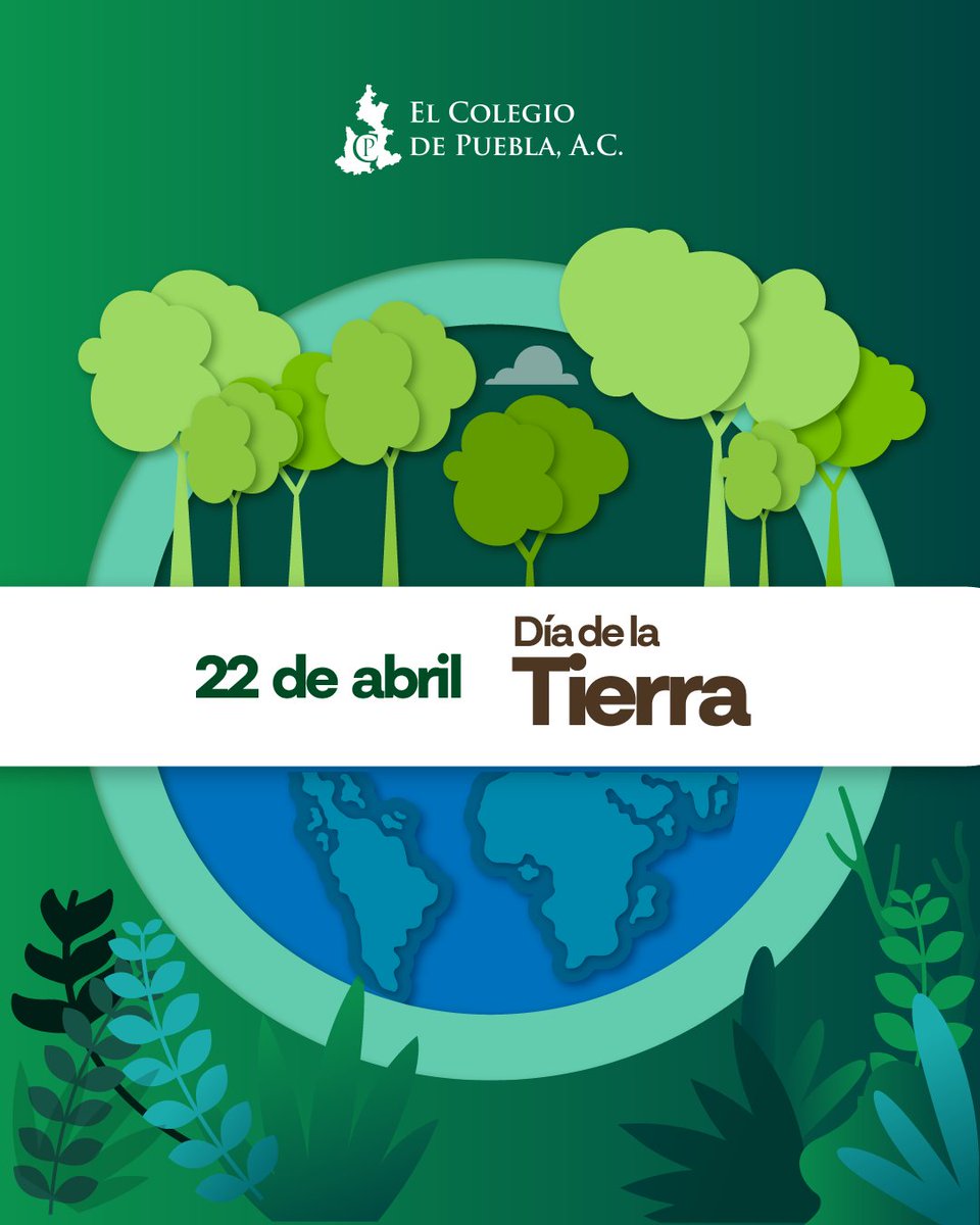 COLPUEAC's tweet photo. 🌍 En el #DíaDeLaTierra, en @colpueac reafirmamos nuestro compromiso con la investigación para proteger nuestro entorno.
Bajo la visión de @Claudiashein y el liderazgo de @armentapuebla_ , trabajamos por una Puebla sustentable y responsable. 🌳
#ColPue #Puebla #MadreTierra https://t.co/IQjgEPw3O1