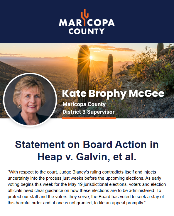 Maricopa County tweet media