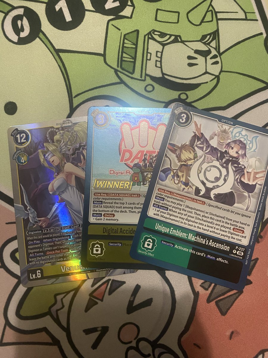 Bushi_Digimon's tweet photo. Tamer battle:Brotherhood (UK)
Date: 22 April
Bushi
Deck:Millenniummon
1/10
R1 Shinegreymon  ✅✅
R2 Gallantmon ✅✅
R3 AlterSAdventure ❌✅✅

I have this deck for very long time but rarely play in local.😌

#デジモン #デジカ #デジモンカードゲーム #デジモンカード #Digimon https://t.co/yPus1lCX9F