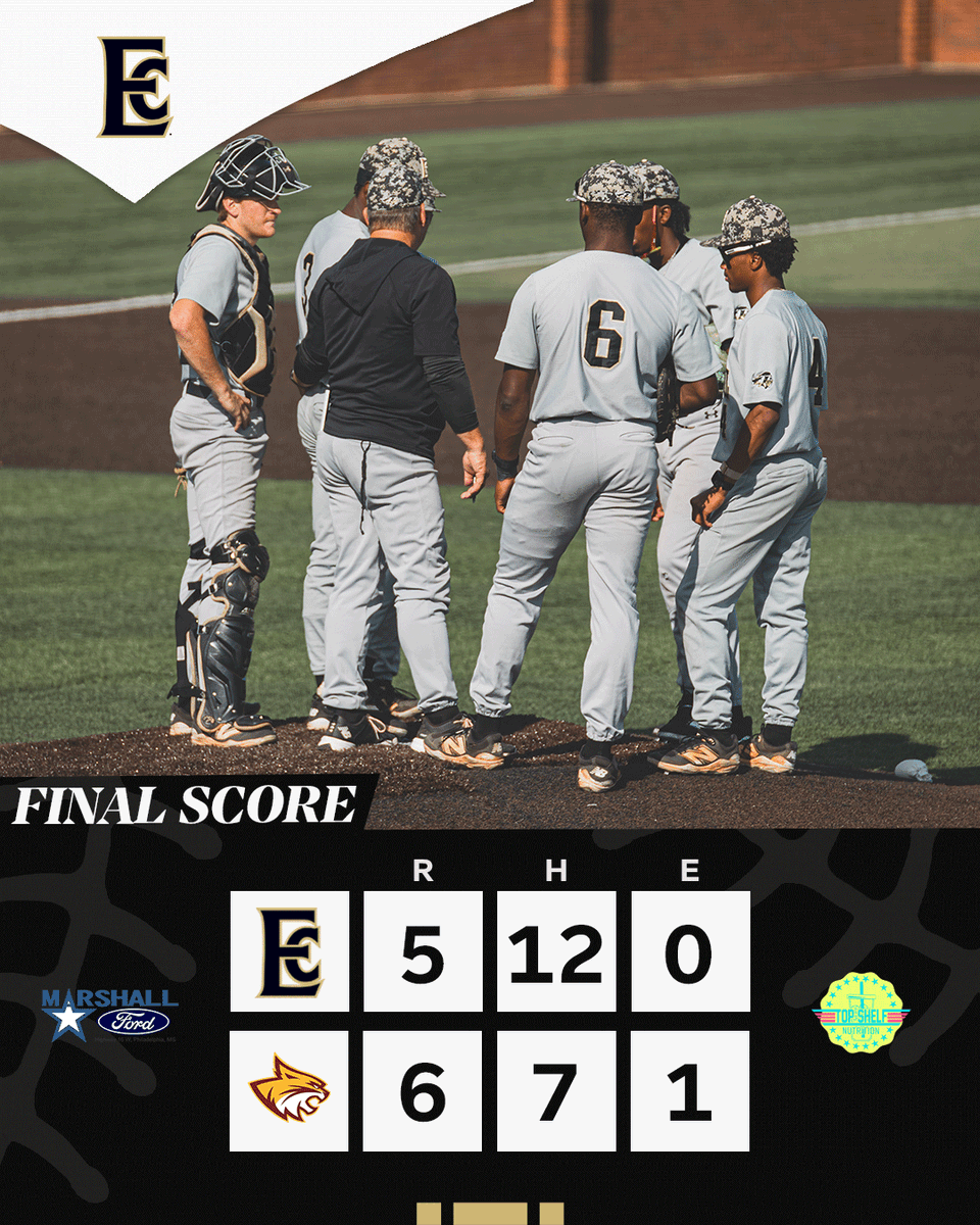 ECCCAthletics's tweet photo. Final

#2 ECCC Baseball falls to #1 PRCC 6-5 in Game 1

#DowntownDecatur | @ECCCBaseball https://t.co/Zm2qnjeClo