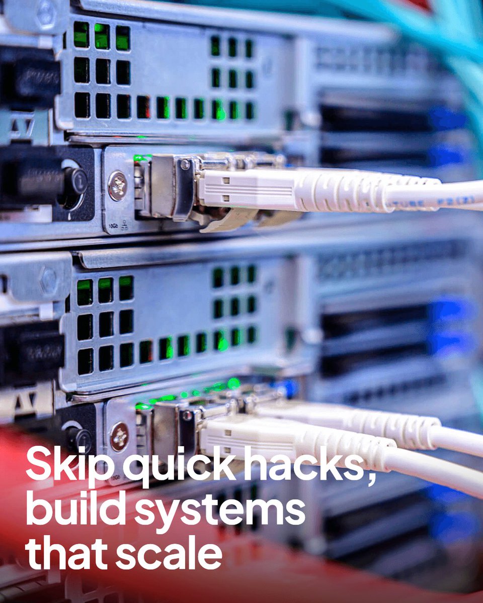 defyn_digital's tweet image. Fast fixes feel good now, but they create confusing to edit messes later. Invest in scalable systems that grow with your business and save hours every week. Smart strategy beats quick hacks every time. #webdevelopment #wordpress #shopify #creativeagency #webhosting