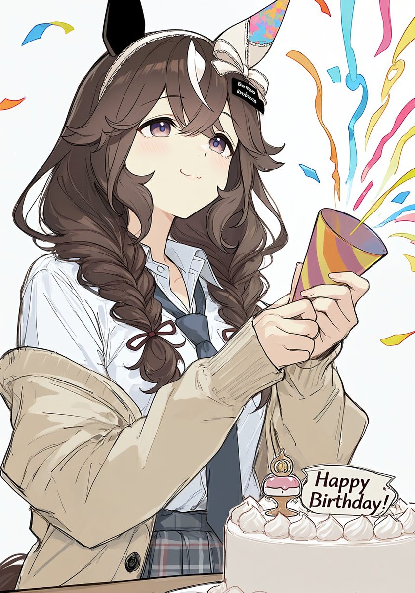 heiissio's tweet image. 誕生日おめおめ🥳🎉
 #AI生成
 #umamusume  
 #カレンブーケドール  #カレンチャン