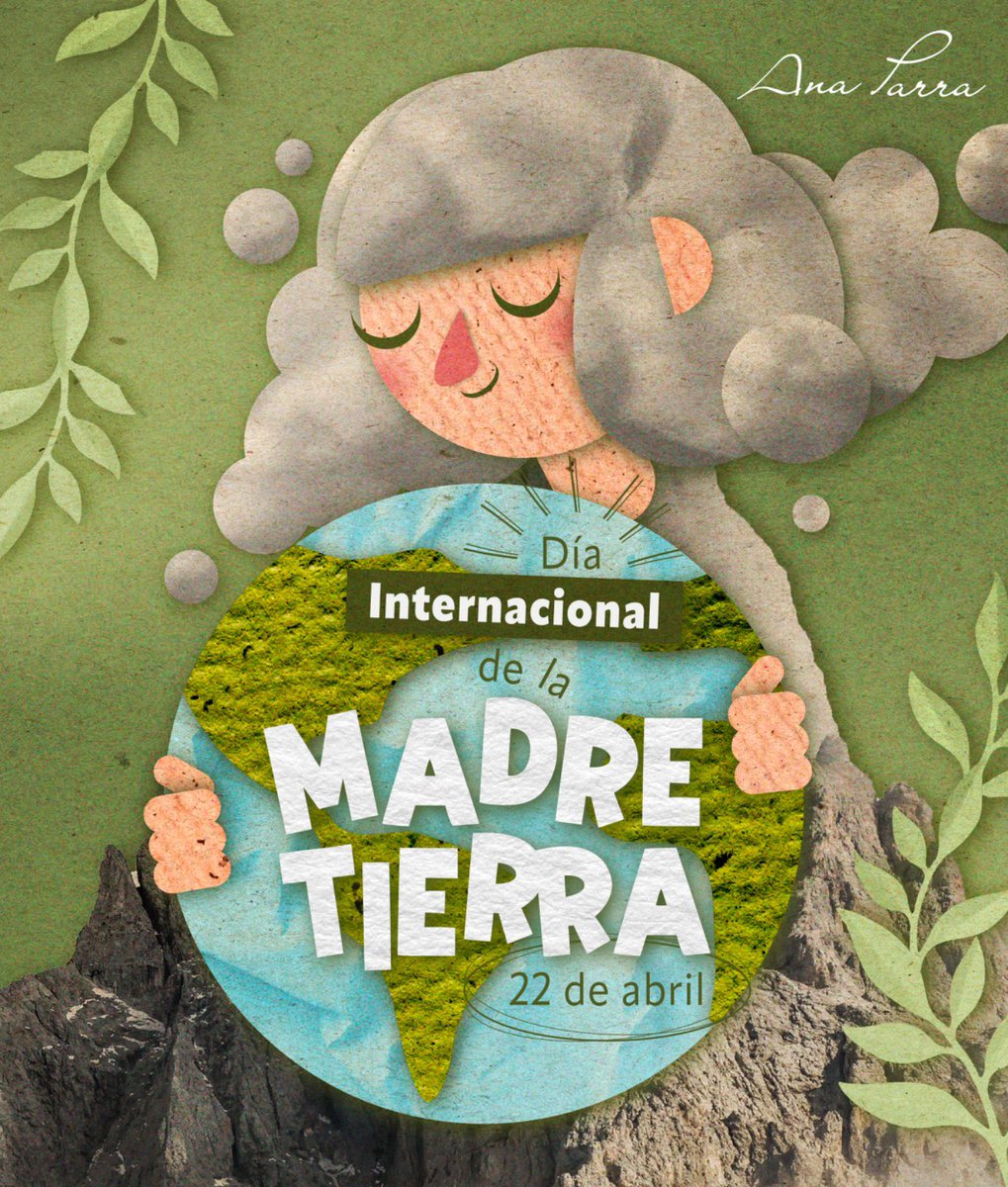 Ana_ParraDH's tweet photo. 🌎 La tierra es el origen de la vida, hoy conmemoramos el Día Internacional de la Madre Tierra, protejamos la biodiversidad y el medio ambiente. 

¡Cuidemos el planeta! 🍃 https://t.co/fQnqaNayo4