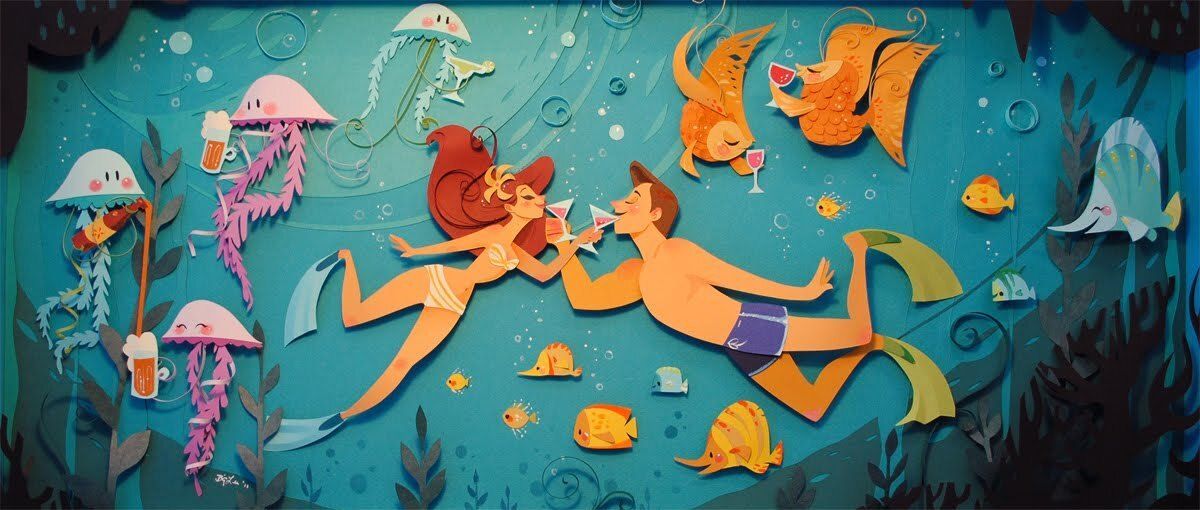 CDReferences's tweet image. The Art of Brittney Lee → buff.ly/tyYdnVE

#artist #portfolio #illustration #art