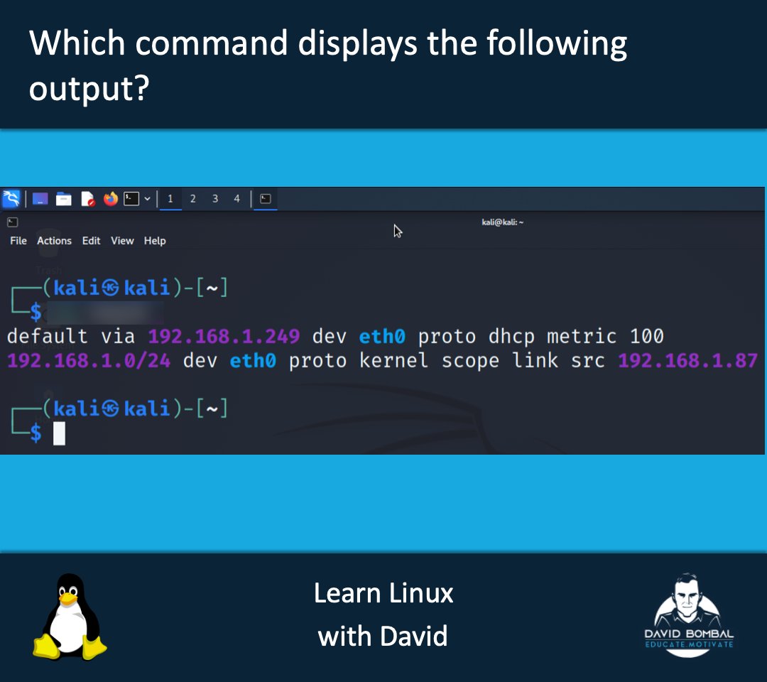davidbombal's tweet image. Learn Linux with David

#Linux #Ubuntu #KaliLinux