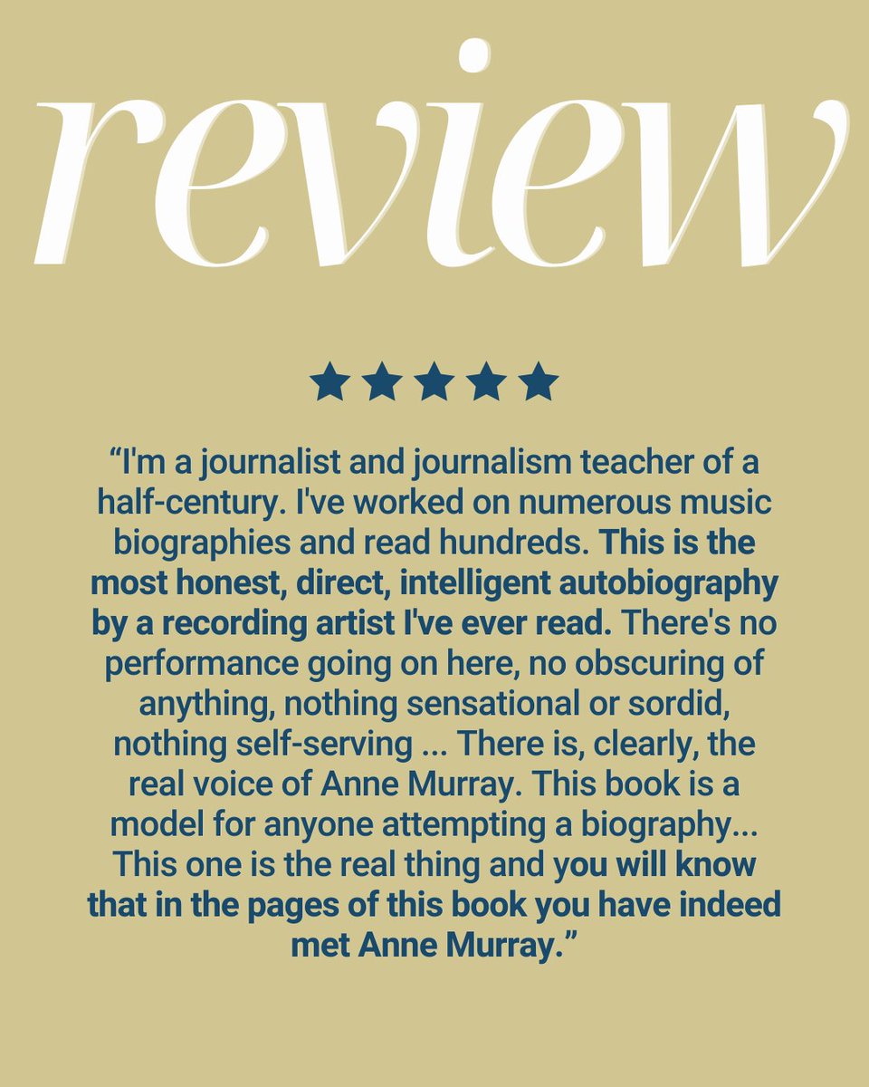 Anne Murray tweet media