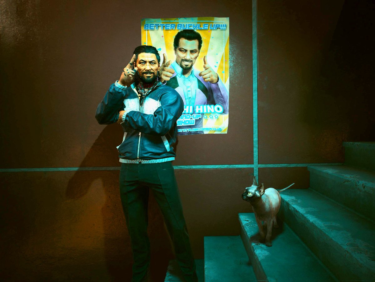 ɢᴍ〰️ɢᴏʀᴏ＆ɴɪʙʙʟᴇs🐈‍⬛
#Cyberpunk2077