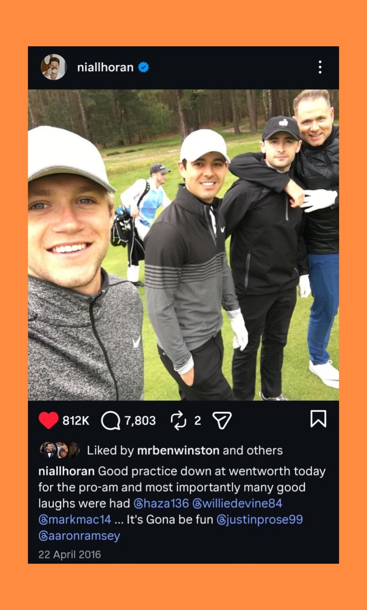 KStomska's tweet image. 10 yrs ago today Niall posted this photo on IG 🧡
#NiallHoran #Throwback #Memories