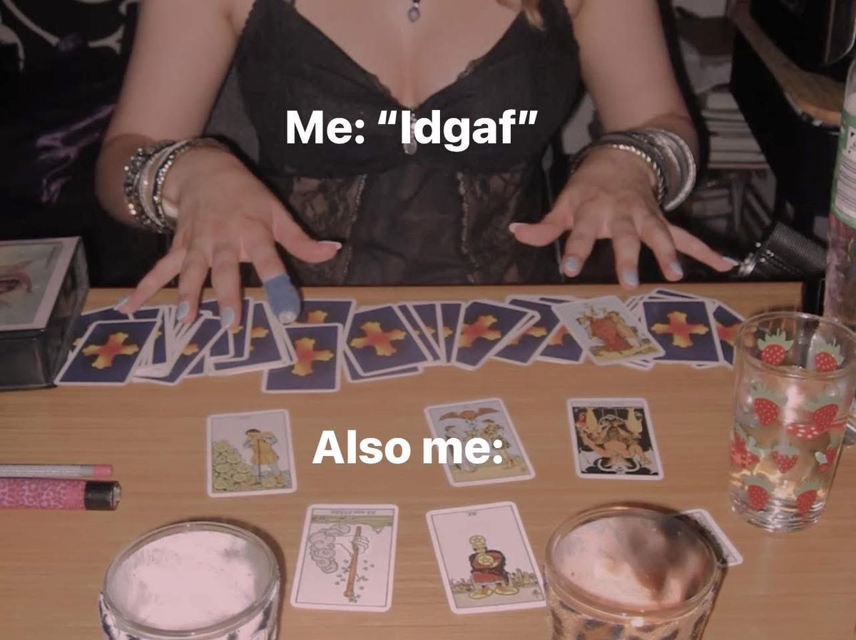 sappymama555's tweet image. 😼 #tarot #spirituality #witchy #memes