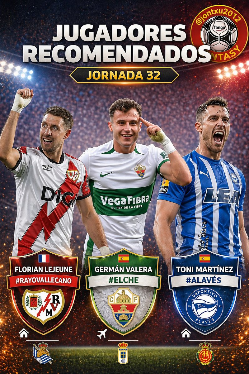 Jontxu2012's tweet photo. ⚽️No hemos terminado la 33, y ya tenemos que tener listas las alineaciones de la 32... Esto del #fantasy es de🤪
🔮Me inclino por jugadores que se jugarán la vida para abandonar o alejarse de los puestos de descenso.
#FantasyMarca #Biwenger #LaLigaFantasy #MisterFantasy #Comunio https://t.co/PgsTLnf9Tq