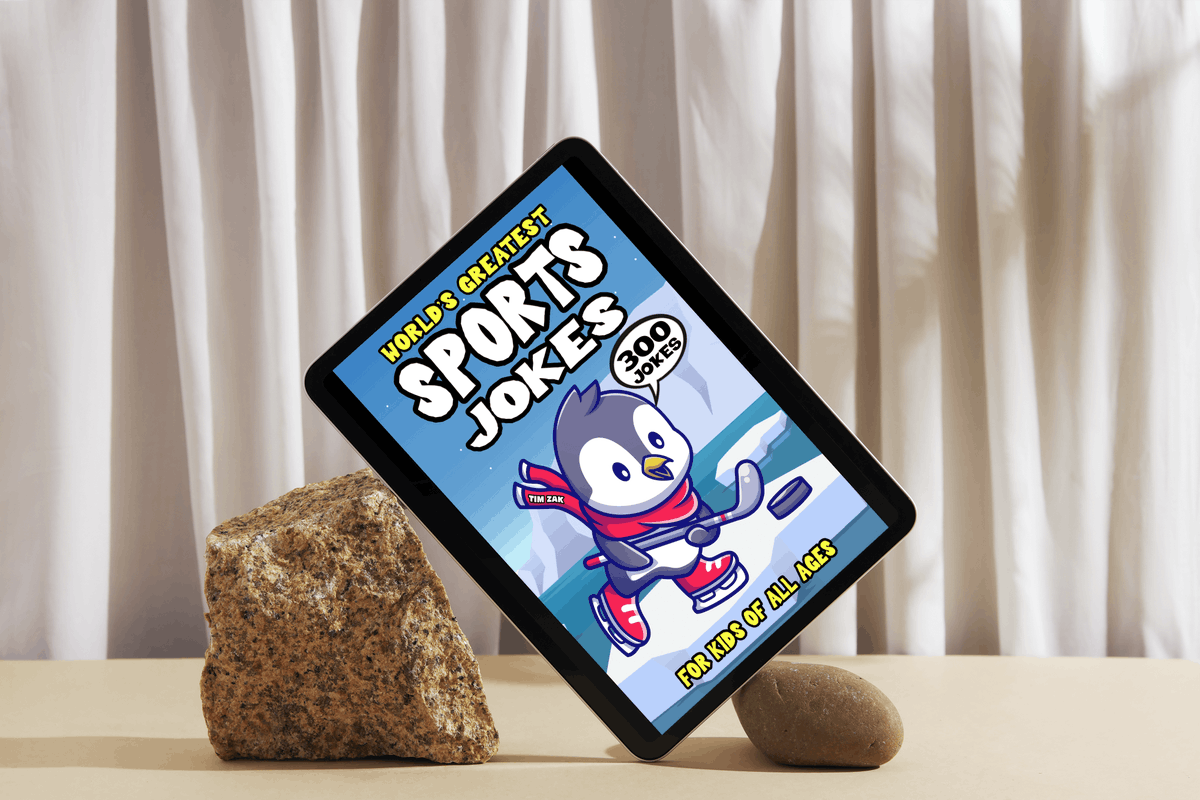 MrTimZak's tweet image. FREE E-BOOK!!! These #jokes are about #sports Sports Joke Book for Kids is perfect gift and is stuffed with humor about #baseball #jokebook #football #hockey #soccer #kidsjokes #racing #archery #golf #BookGiveaway amazon.com/dp/B0F3SDZSMQ