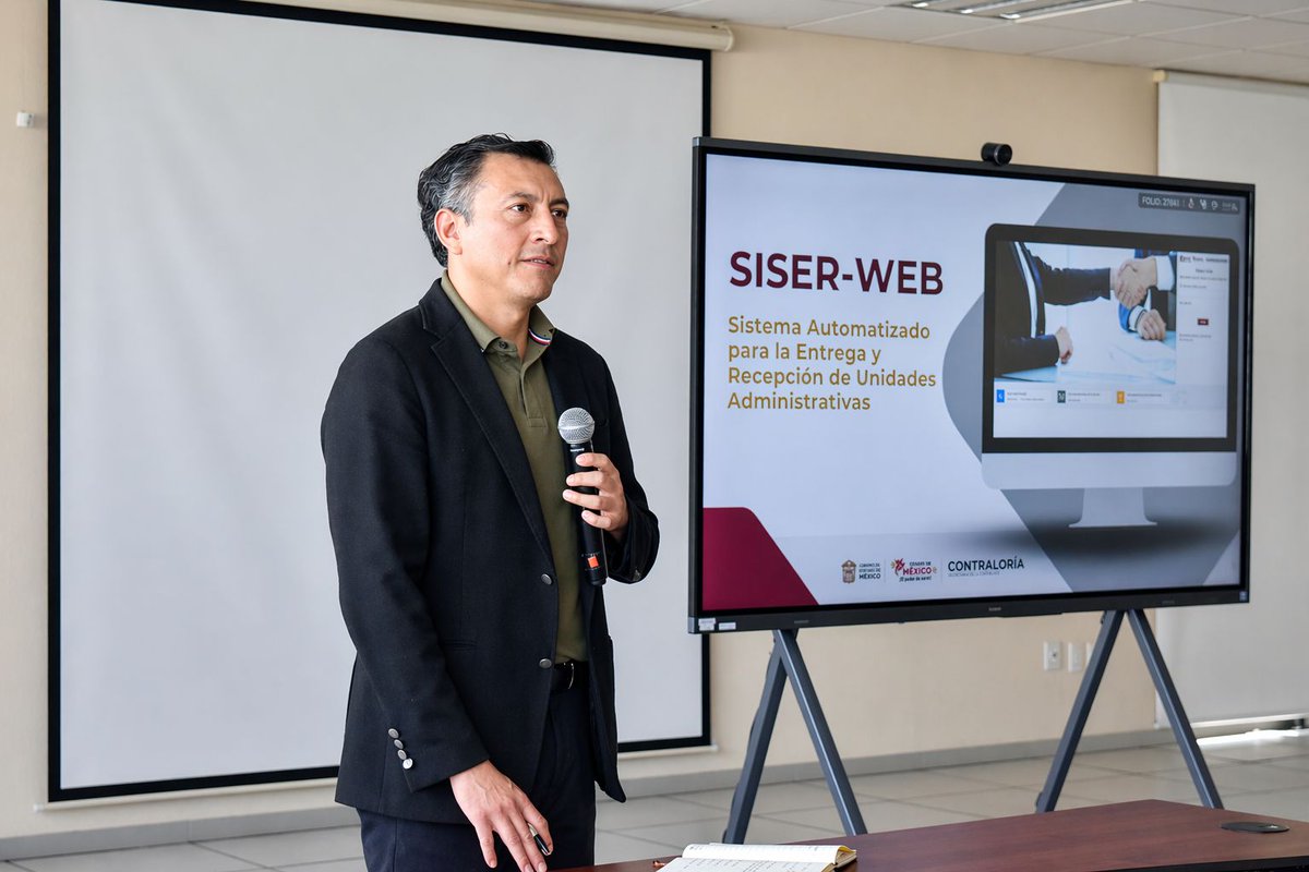 ContraloriaGEM's tweet image. #ElPoderDeServir

La Coordinación de #EstrategiaDigital, a través de la Dirección de #TecnologíasDeLaInformación y Comunicaciones, impartió capacitación sobre el uso del #SISERWEB al personal de la @SEMOV_Edomex  y del #sitramytem, fortaleciendo sus capacidades operativas.