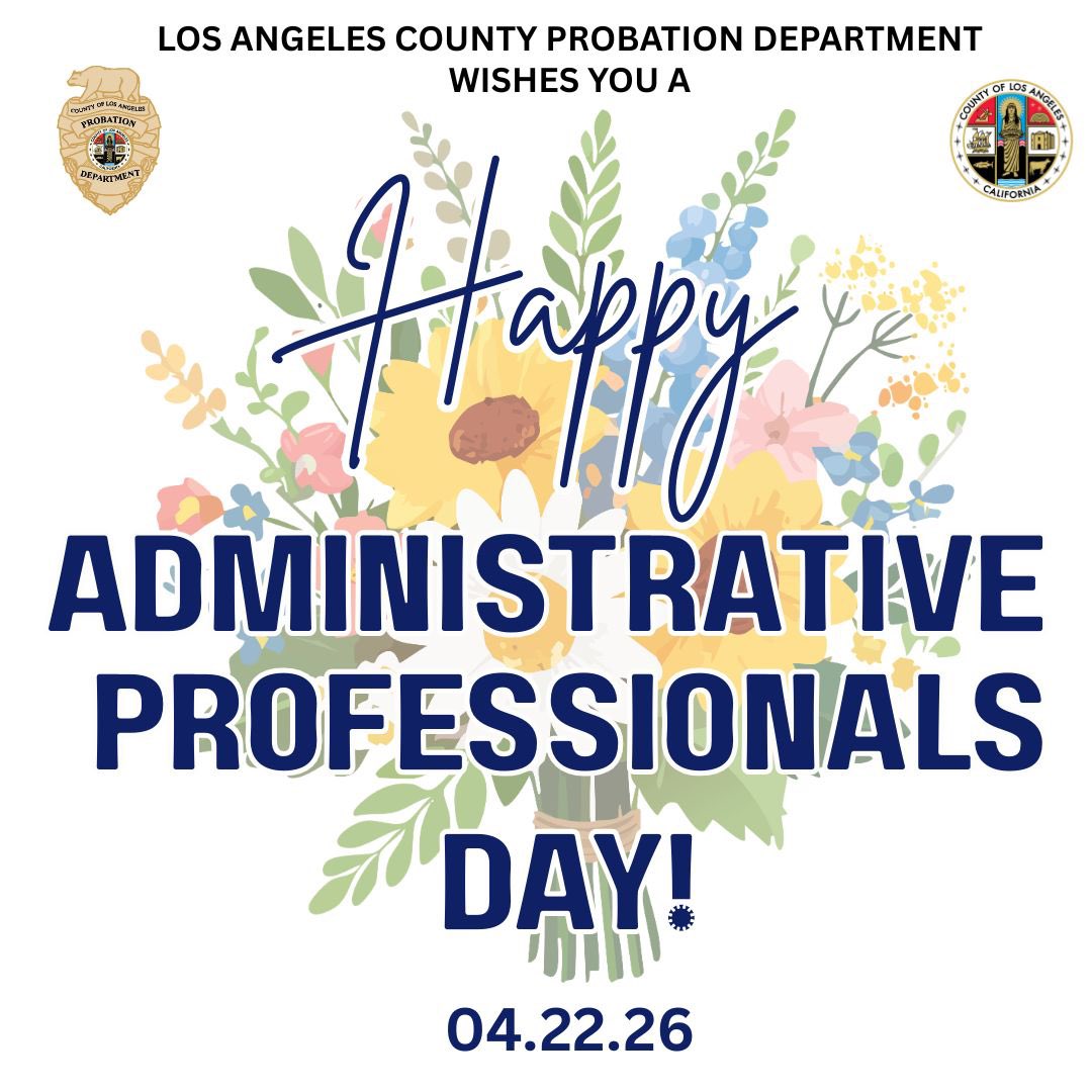 Los Angeles County Probation Department tweet media