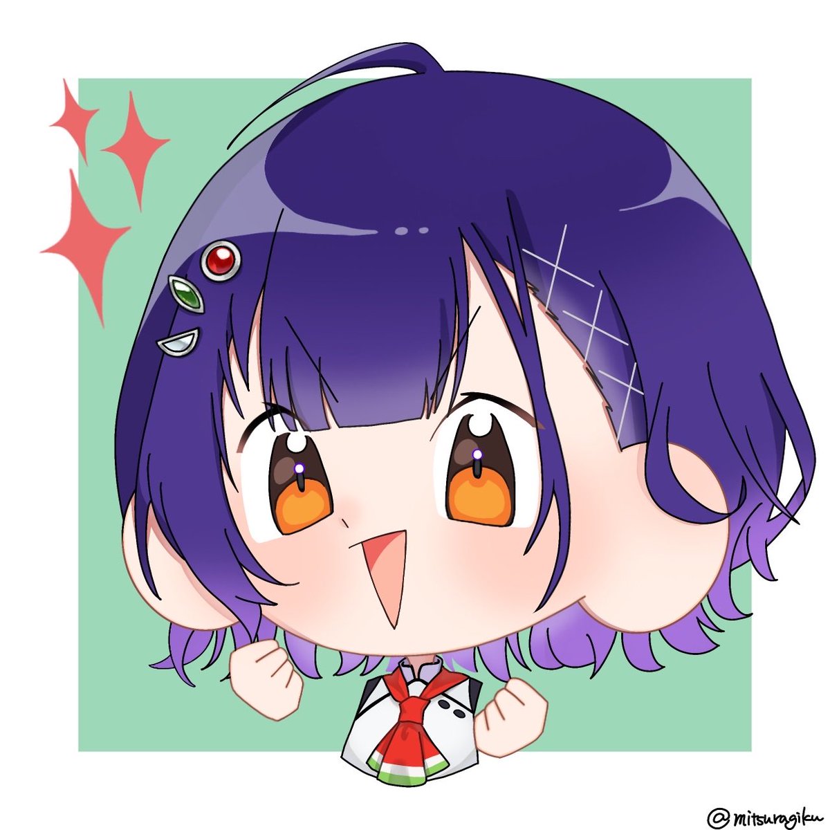 mitsuragiku's tweet photo. #すずなあーと https://t.co/PhDeicRe3T