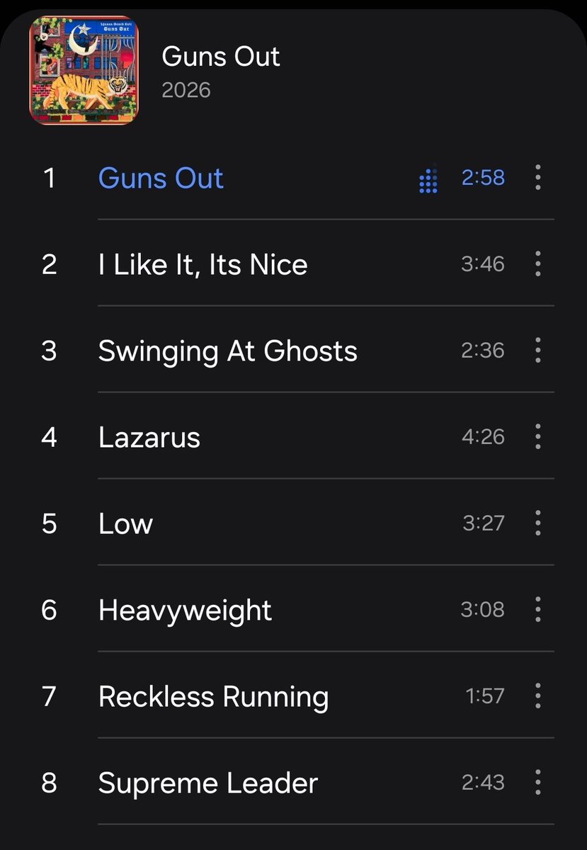 The new iguana death cult album is nice. It's been making my work day enjoyable