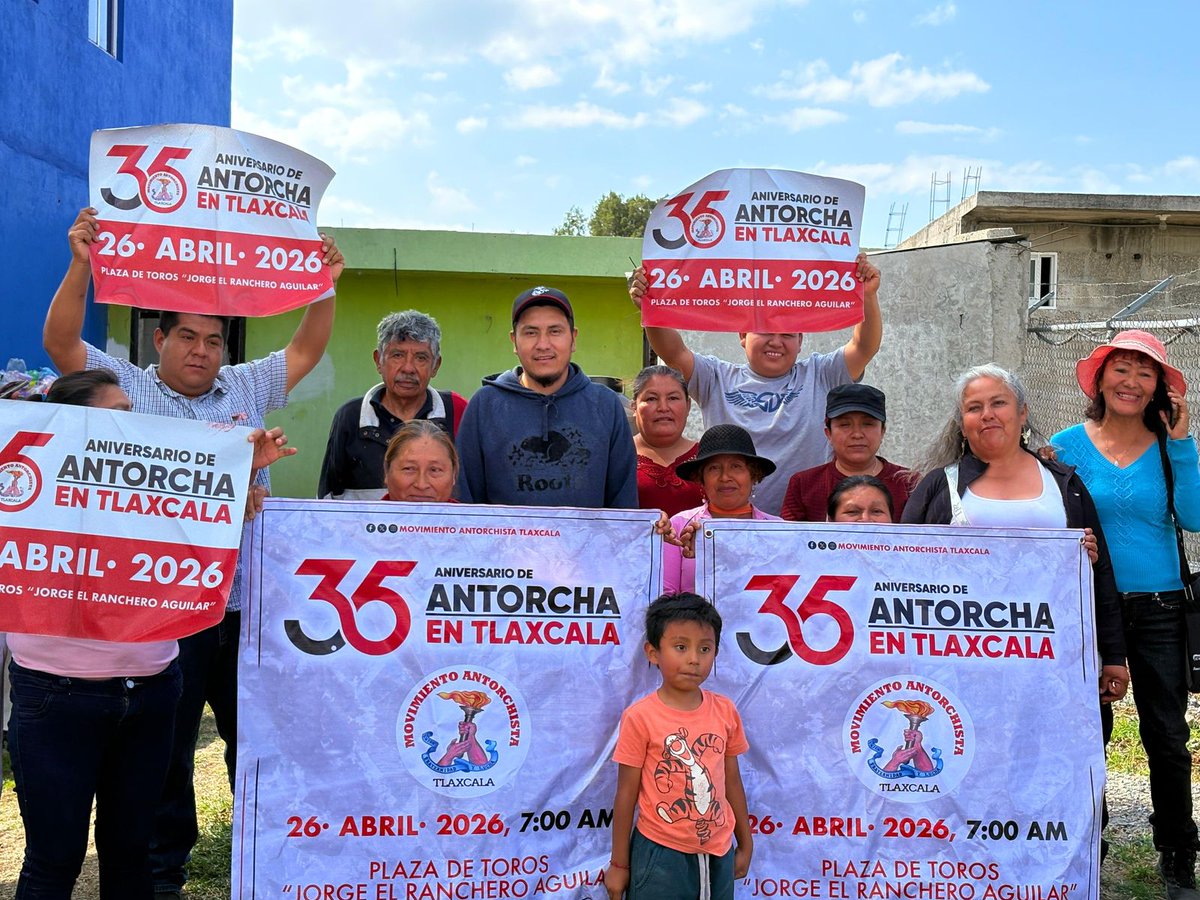 #35AñosDeLuchaOrganizada
A pesar de los obstáculos y la burocracia, los tlaxcaltecas han resistido. No solo gestionan obras; educan a través del arte y el deporte, formando ciudadanos más conscientes y solidarios
