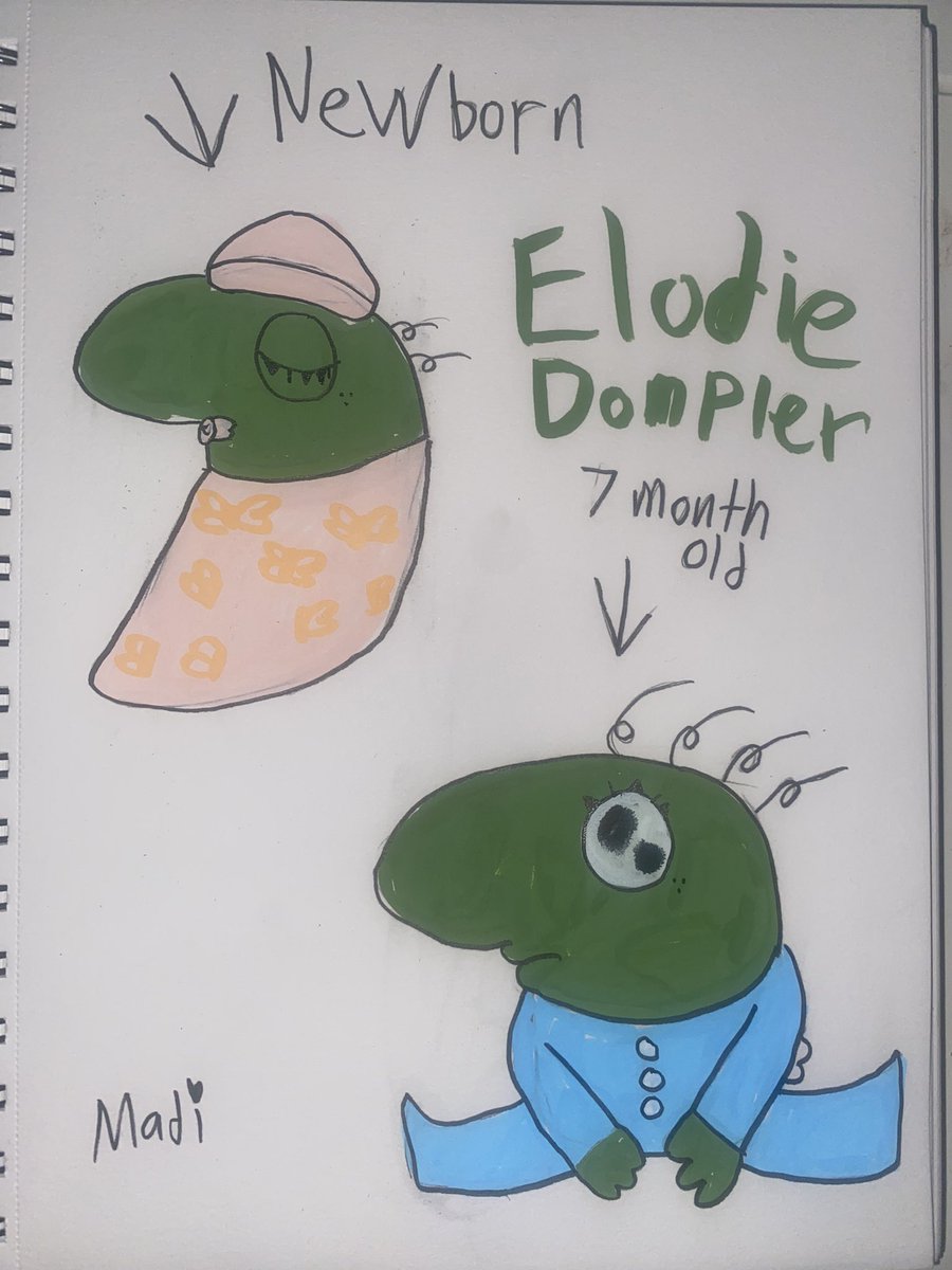 Minccino40681's tweet photo. Felt like i wanna update Elodie’s (child of Charlie &amp; Elvira) baby ref, I’ll do their updated adult ref pretty soon someday

#smilingfriends #smilingfriendsoc #ocxcanon #traditionalart https://t.co/cx4bdGYAu8
