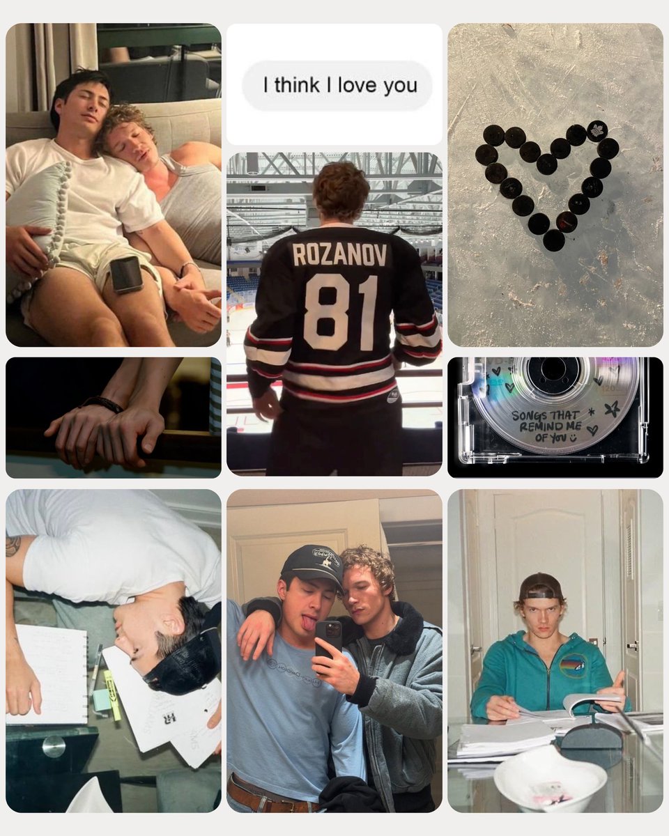 Kiss me and I might drop dead

- hollanov
- college au 
- fake dating
- love at first sight 
- hockey team star ilya 
- shane in "love" with his loser roommate 

archiveofourown.org/works/83601386…