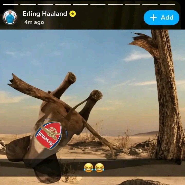 Haaland na bad guy😂😂😂